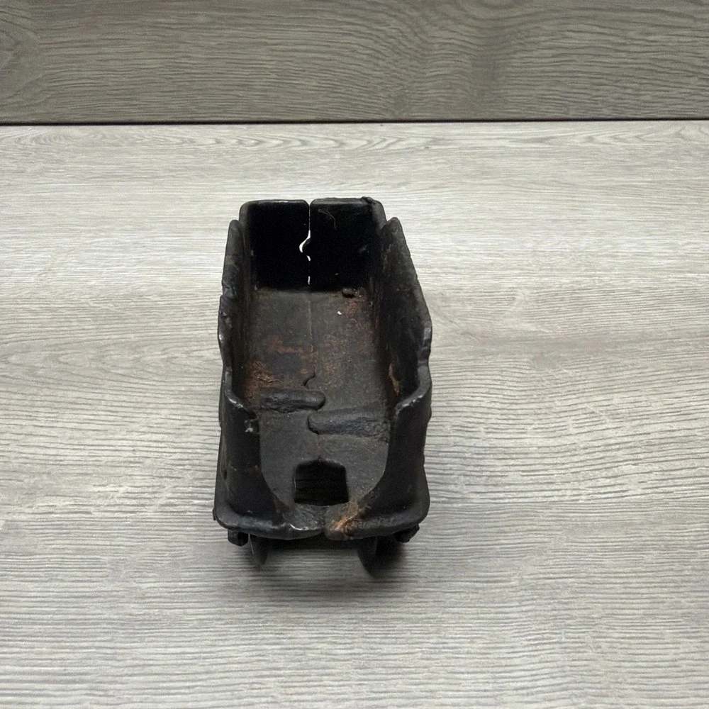 Cast-Iron Toy Train Steam Locomotive Engine & Tender Coal Train Car #50‎ Vintage
